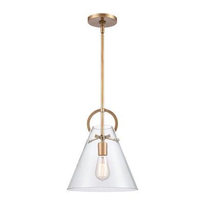 Gabby 11'' Wide 1-Light Mini Pendant - Brass