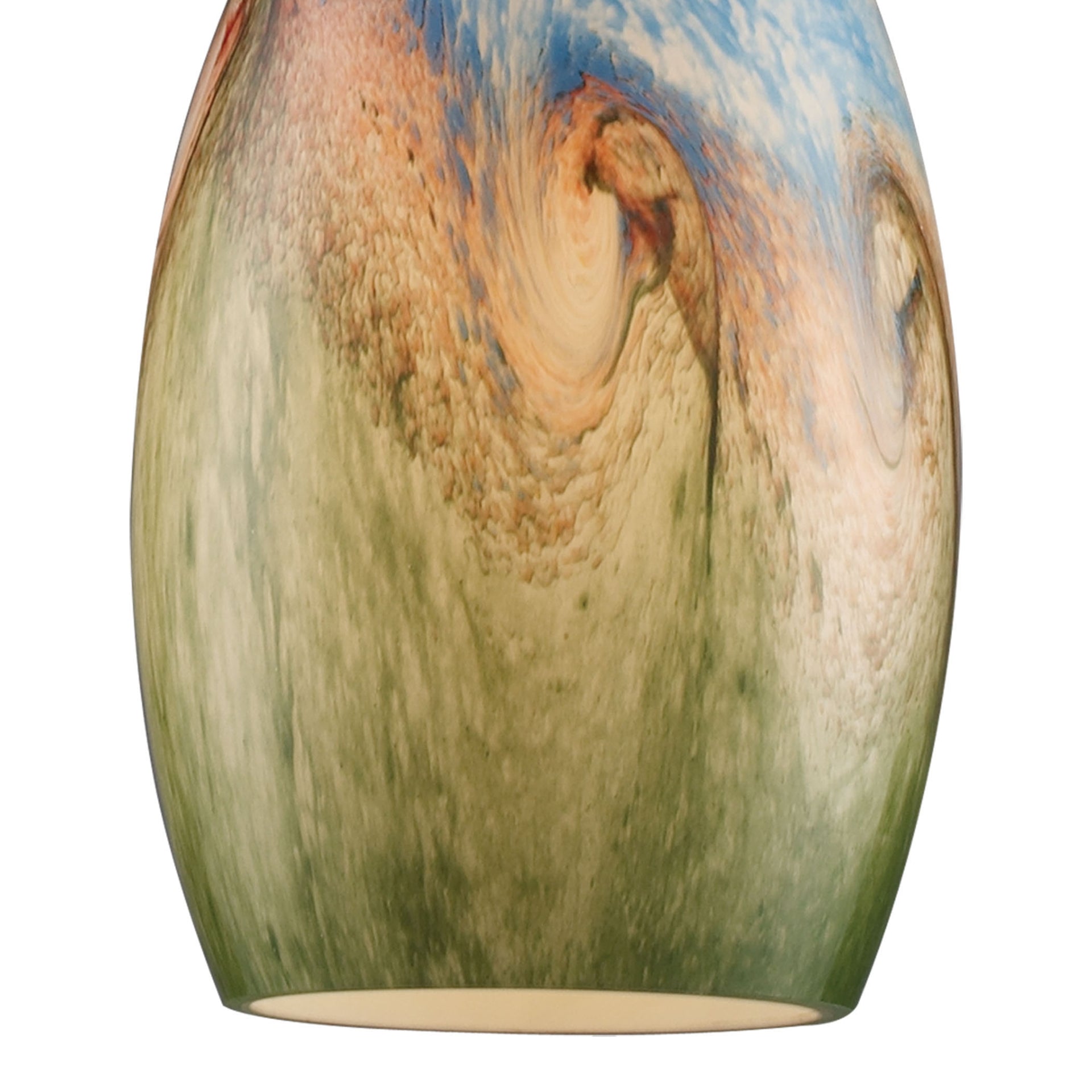 Geologic 6'' Wide 1-Light Mini Pendant - Satin Nickel