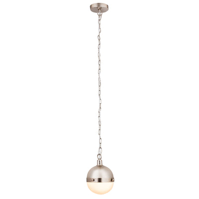 Harmelin 7'' Wide 1-Light Mini Pendant - Satin Nickel