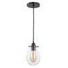 Jaelyn 5'' Wide 1-Light Mini Pendant - Oil Rubbed Bronze
