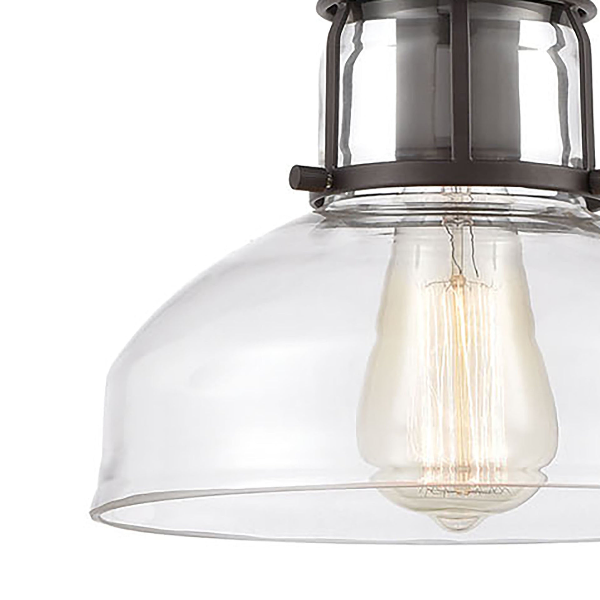 Manhattan Boutique 9'' Wide 1-Light Mini Pendant - Oil Rubbed Bronze