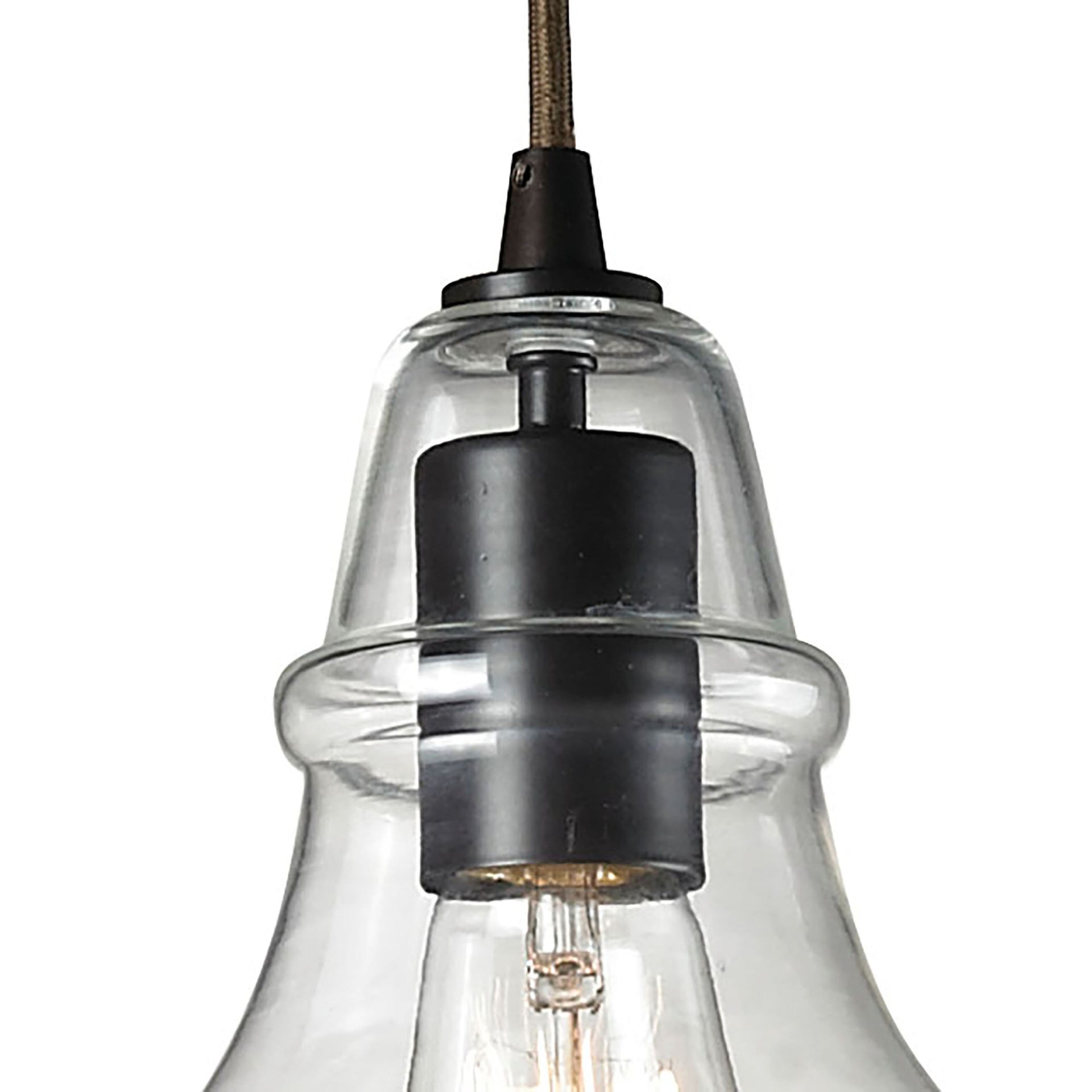 Menlow Park 6'' Wide 1-Light Mini Pendant - Oiled Bronze