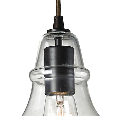 Menlow Park 6'' Wide 1-Light Mini Pendant - Oiled Bronze