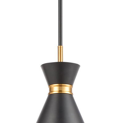 Modley 7'' Wide 1-Light Mini Pendant - Matte Black