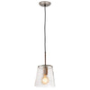 Netta 8'' Wide 1-Light Mini Pendant - Satin Nickel