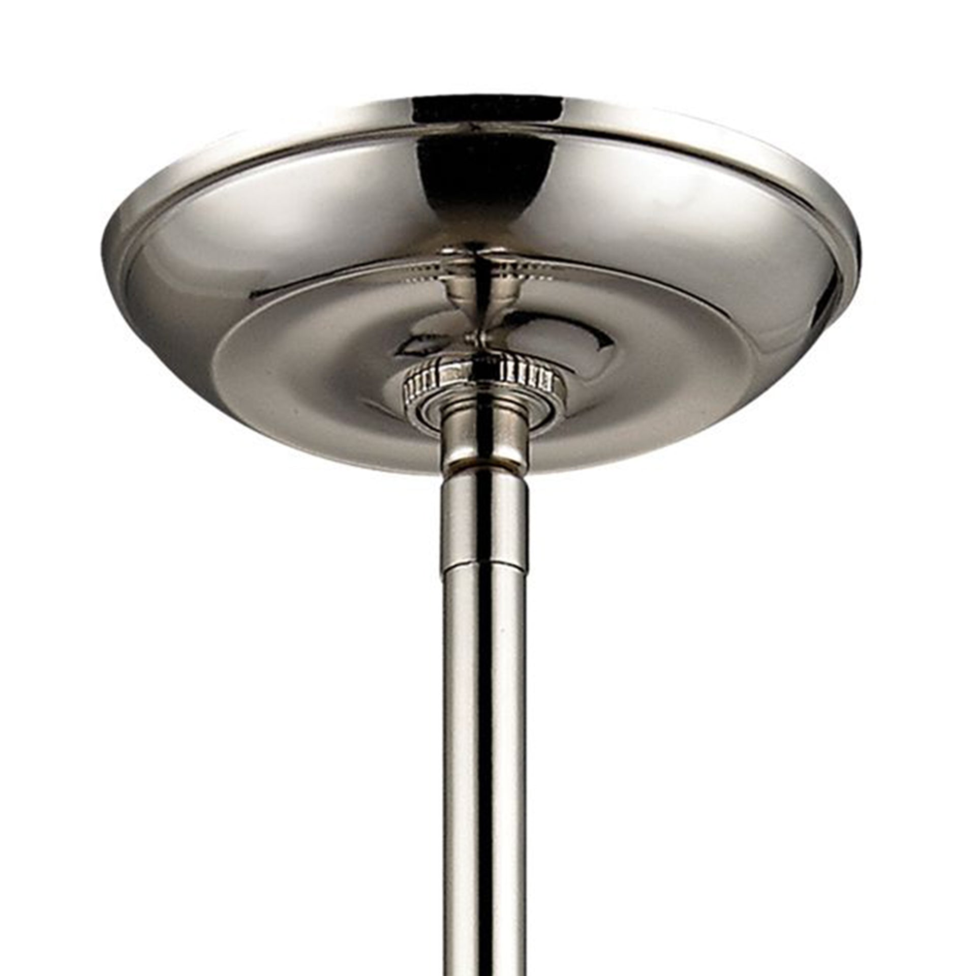 Rutherford 9'' Wide 1-Light Mini Pendant - Polished Nickel