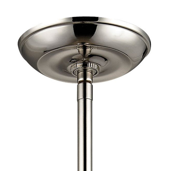 Rutherford 9'' Wide 1-Light Mini Pendant - Polished Nickel