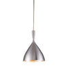 Spun Aluminum 7'' Wide 1-Light Mini Pendant - Aluminum