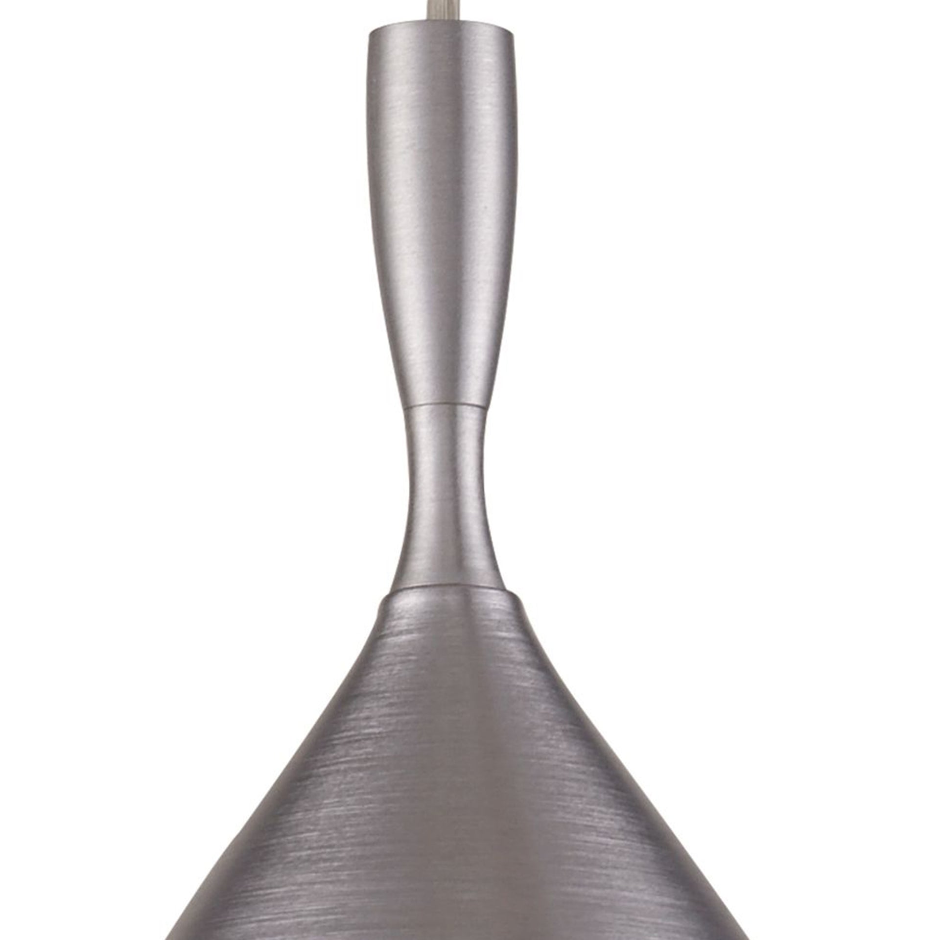 Spun Aluminum 7'' Wide 1-Light Mini Pendant - Aluminum