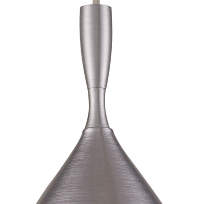 Spun Aluminum 7'' Wide 1-Light Mini Pendant - Aluminum