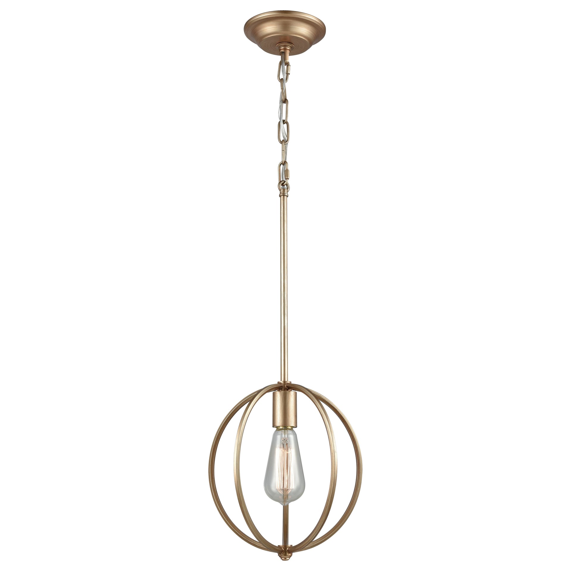 Stanton 10'' Wide 1-Light Mini Pendant - Matte Gold