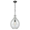 Sunderland 12'' Wide 1-Light Pendant - Silvered Graphite