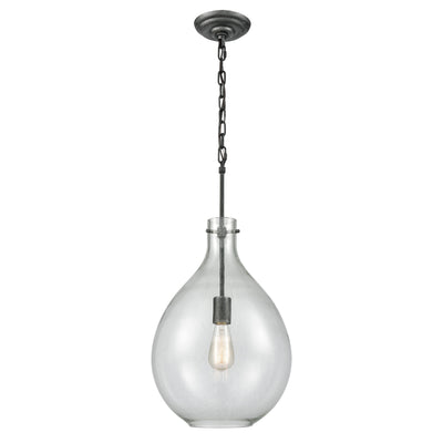 Sunderland 12'' Wide 1-Light Pendant - Silvered Graphite
