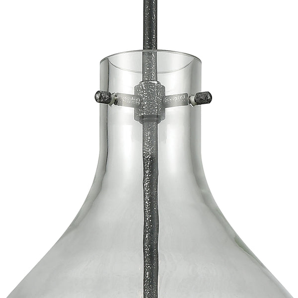 Sunderland 12'' Wide 1-Light Pendant - Silvered Graphite