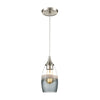 Sutter Creek 5'' Wide 1-Light Mini Pendant - Satin Nickel