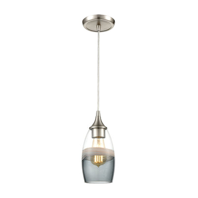 Sutter Creek 5'' Wide 1-Light Mini Pendant - Satin Nickel