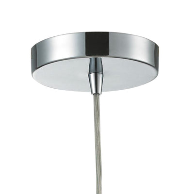 Twister 5'' Wide 1-Light Mini Pendant - Polished Chrome