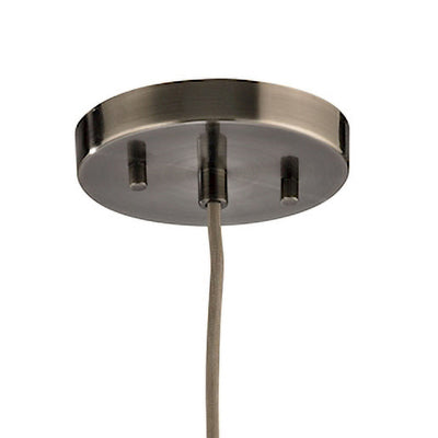 Urban Form 5'' Wide 1-Light Mini Pendant - Black Nickel