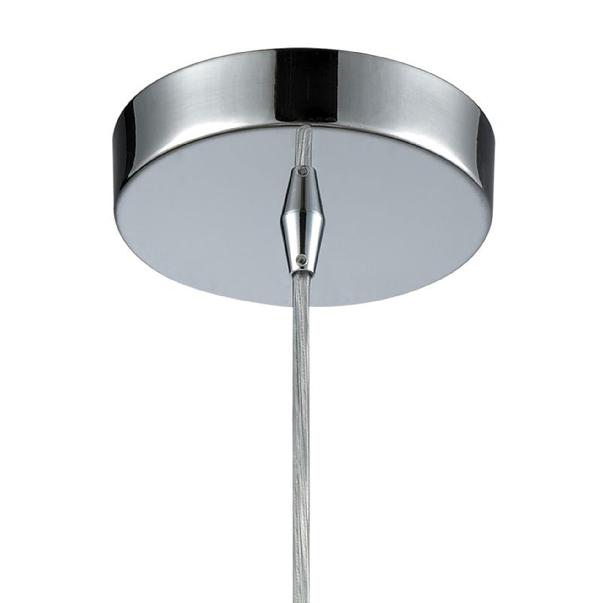 Watersphere 10'' Wide 1-Light Mini Pendant - Polished Chrome with Clear