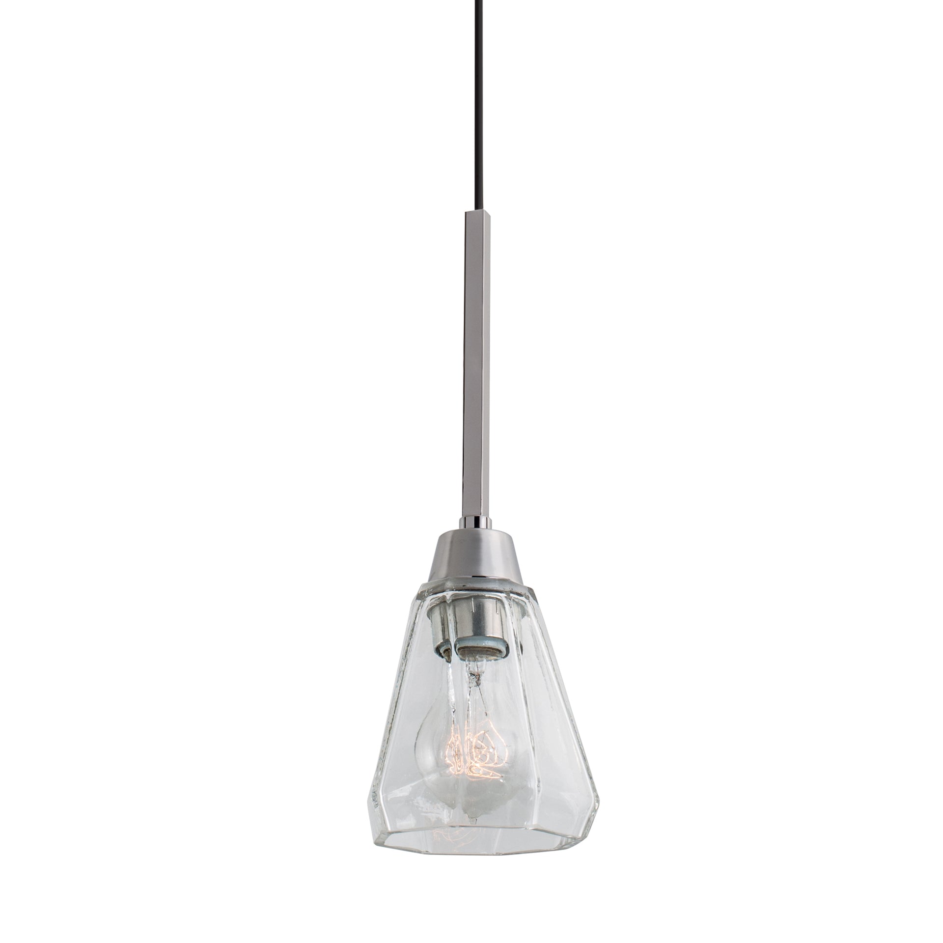 Arctic 5'' Wide 1-Light Mini Pendant - Polished Nickel