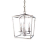Cage 10.25'' Wide 3-Light Mini Pendant - Polished Nickel