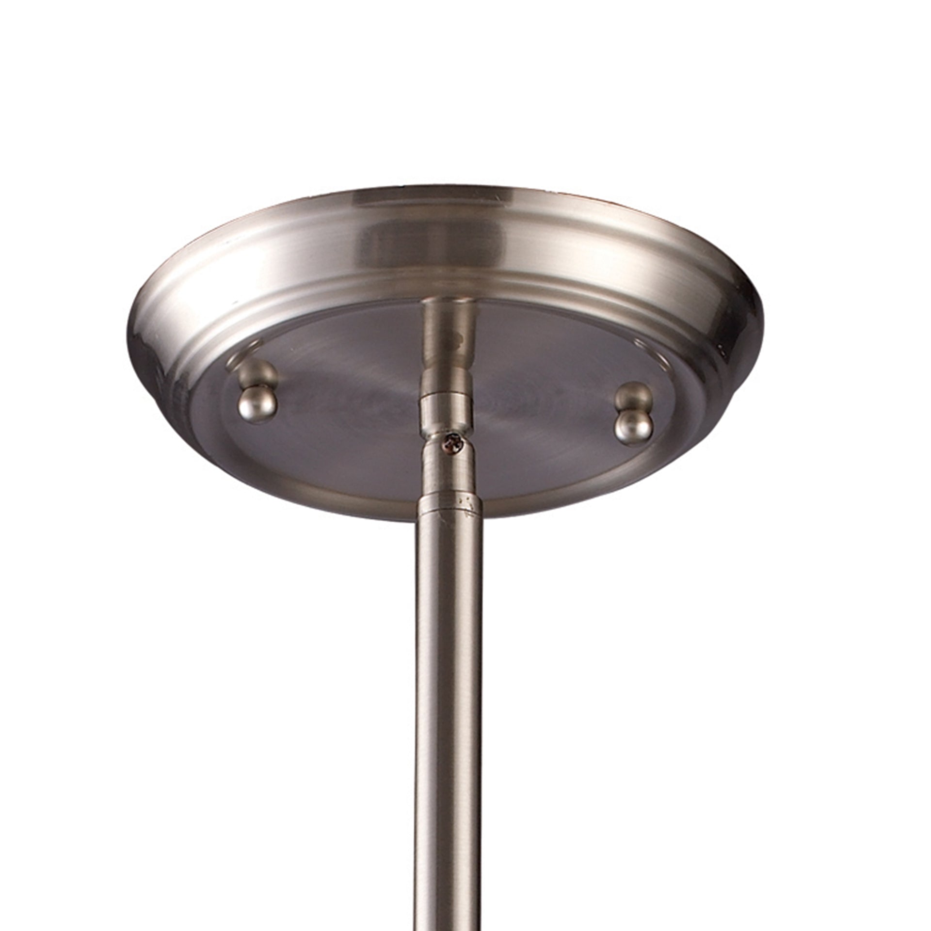 Chadwick 13'' Wide 1-Light Pendant - Satin Nickel with Gloss White