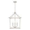 Emmett 17'' Wide 4-Light Pendant - Brushed Nickel