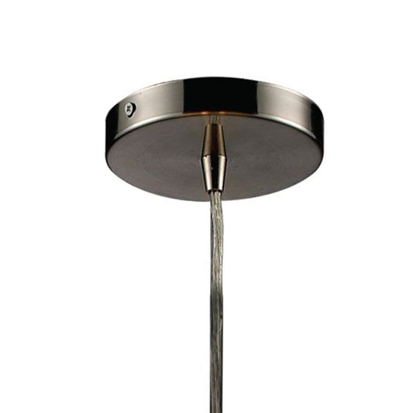 Fabric Cylinders 12'' Wide 4-Light Pendant - Satin Nickel