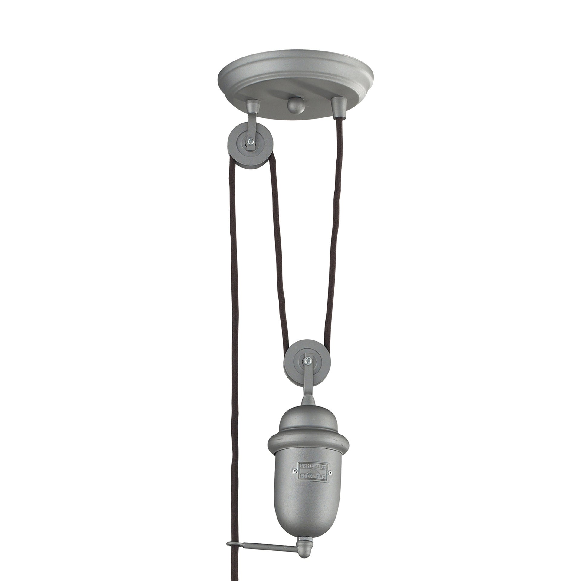 Farmhouse 14'' Wide 1-Light Pendant - Aged Pewter
