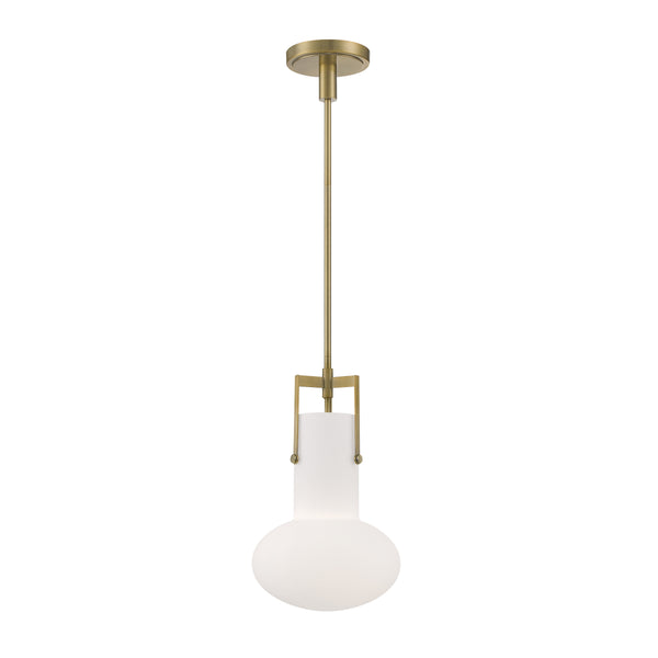 Izel 10'' Wide 1-Light Pendant - Antique Brass