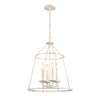 Joanie 17.25'' Wide 4-Light Pendant - Antique White