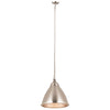 Katelyn 15'' Wide 1-Light Pendant - Brushed Steel
