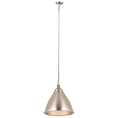 Katelyn 15'' Wide 1-Light Pendant - Brushed Steel