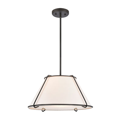 Regalia 18'' Wide 1-Light Pendant - Oil Rubbed Bronze