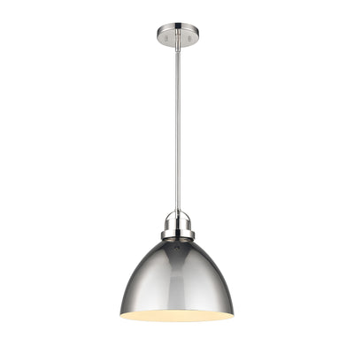 Somerville 12'' Wide 1-Light Pendant - Polished Nickel