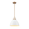 Somerville 12'' Wide 1-Light Pendant - Matte White