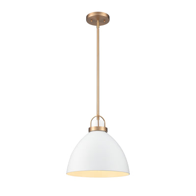 Somerville 12'' Wide 1-Light Pendant - Matte White