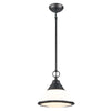 Sven 12'' Wide 1-Light Mini Pendant - Matte Black