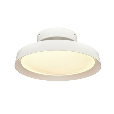 Nancy 13.75'' Wide LED Semi Flush Mount - Matte White
