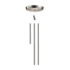 Rod Kit 1x6-inch 2x12-inch Extensions - Satin Nickel
