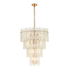 Brinicle 26'' Wide 18-Light Chandelier - Aged Brass