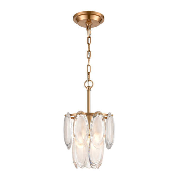 Curiosity 9'' Wide 1-Light Mini Pendant - Aged Brass