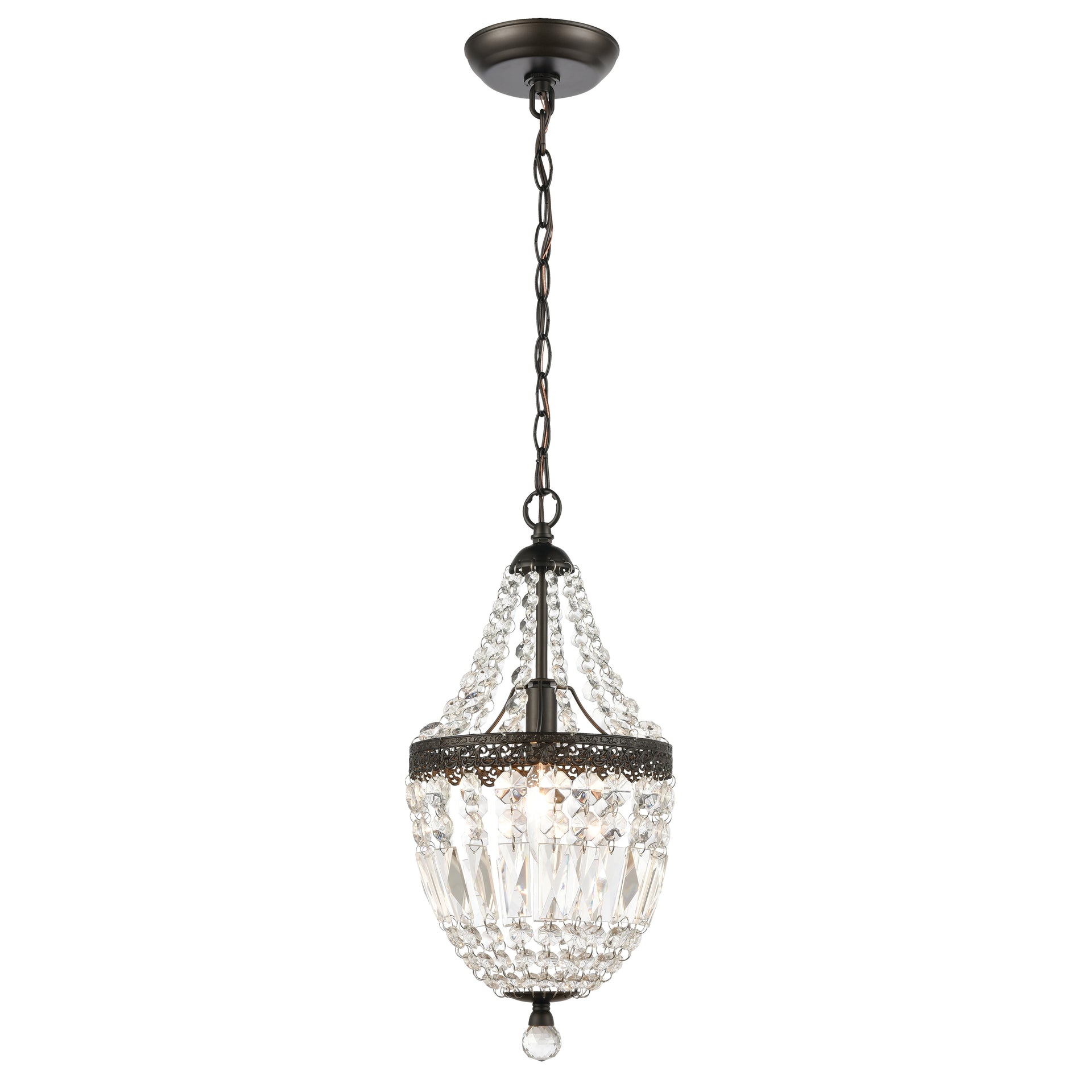 Morley 8.25'' Wide 1-Light Mini Pendant - Dark Bronze