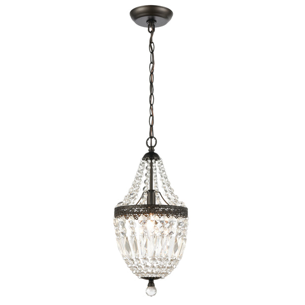 Morley 8.25'' Wide 1-Light Mini Pendant - Dark Bronze