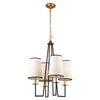 Nico 21.5'' Wide 4-Light Chandelier - Oil Rubbed Bronze