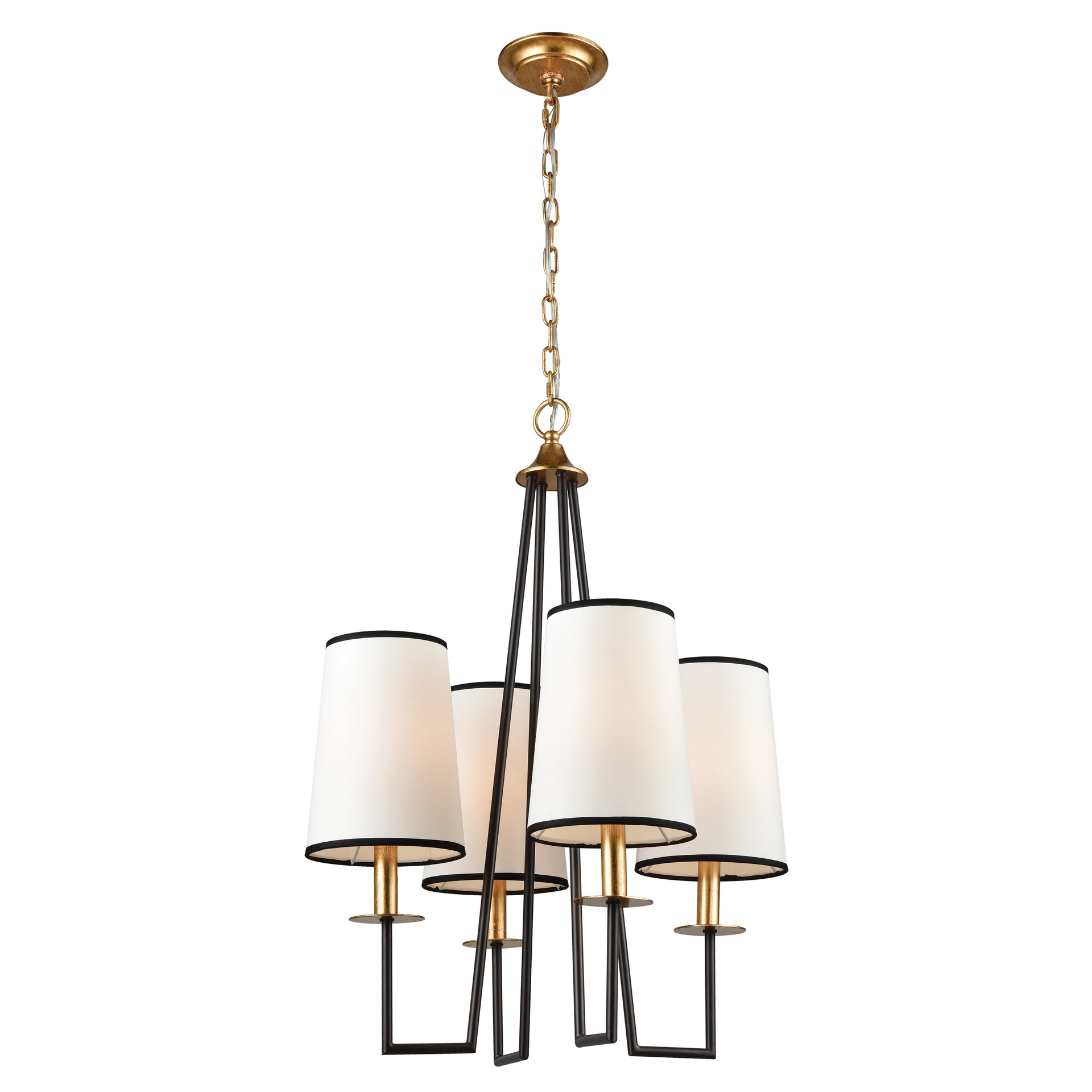 Nico 21.5'' Wide 4-Light Chandelier - Oil Rubbed Bronze
