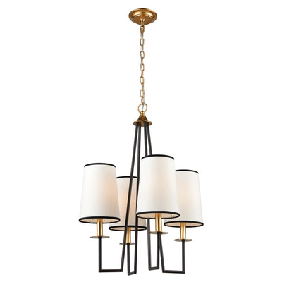 Nico 21.5'' Wide 4-Light Chandelier - Oil Rubbed Bronze