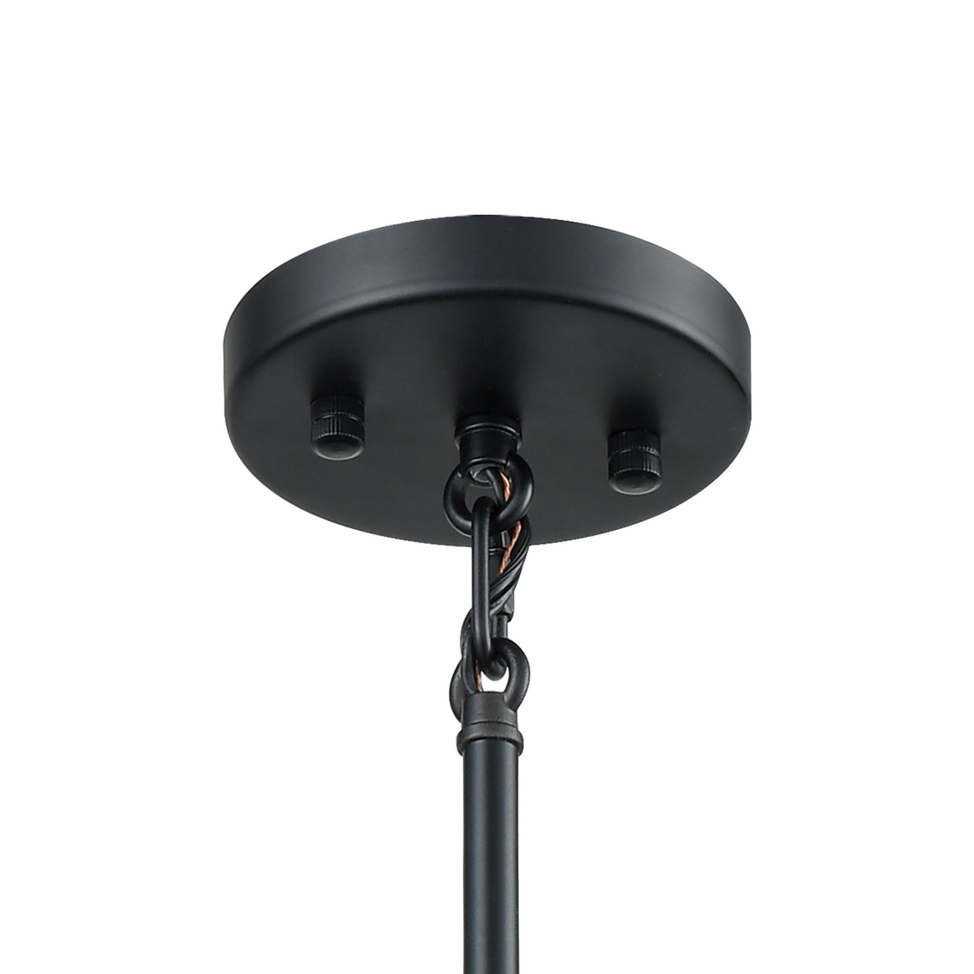 Boudreaux 23'' Wide 5-Light Chandelier - Matte Black with Antique Gold