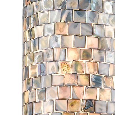 Capri 6'' Wide 1-Light Mini Pendant - Satin Nickel