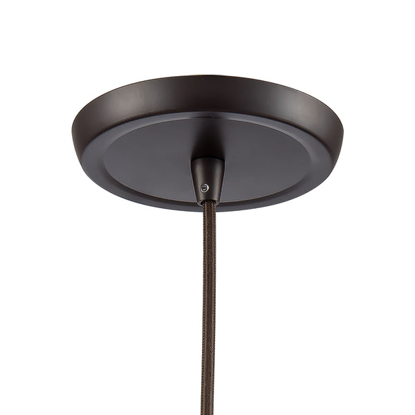 Coastal Inlet 11'' Wide 1-Light Mini Pendant - Oil Rubbed Bronze